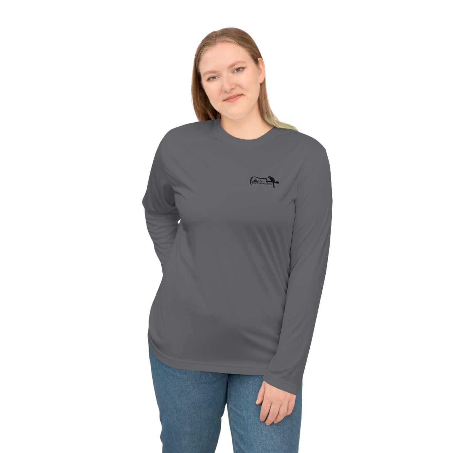 Manatee & The JellyFish Unisex Performance Long Sleeve Shirt