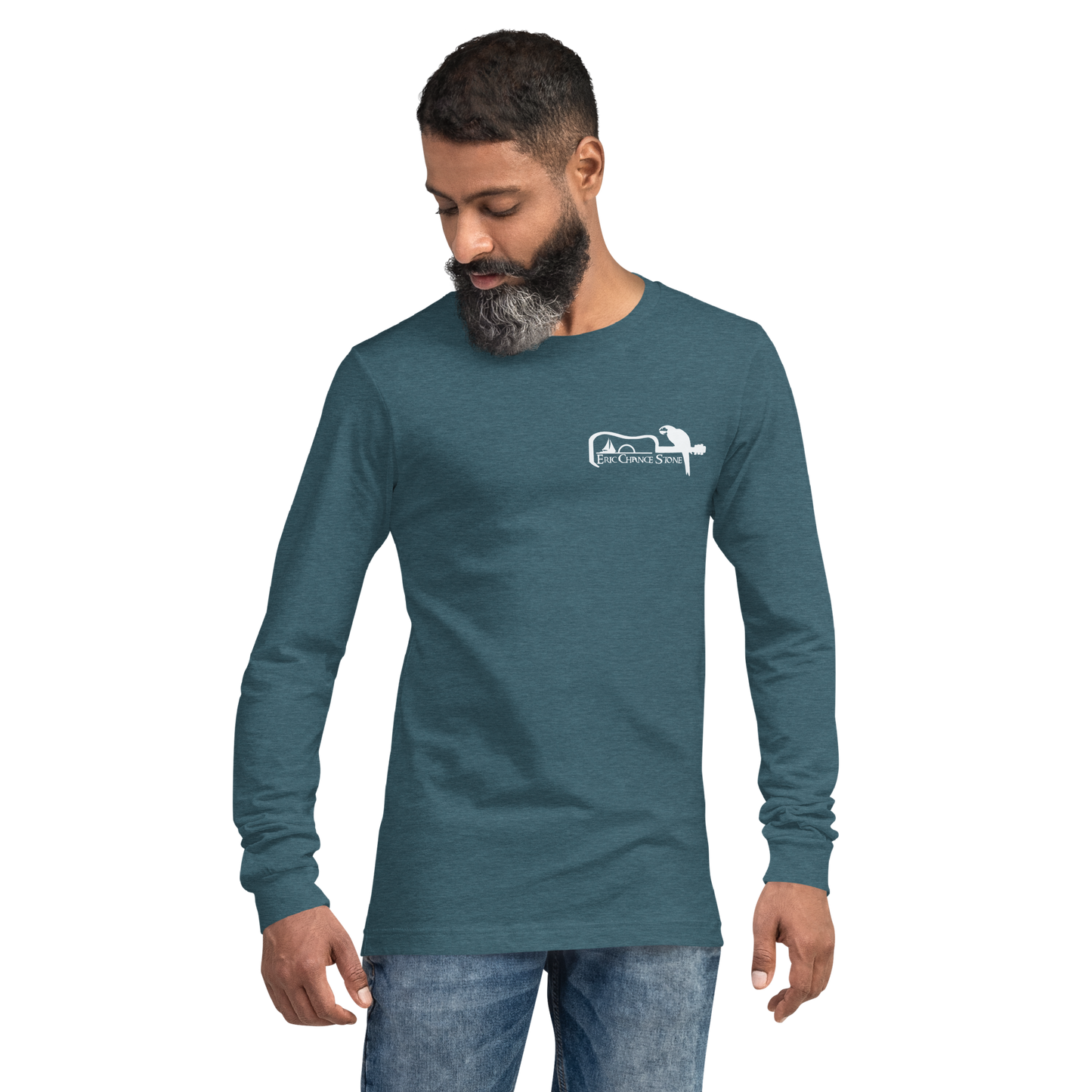 Manatee & The JellyFIsh Unisex Long Sleeve Tee - Darker Colors