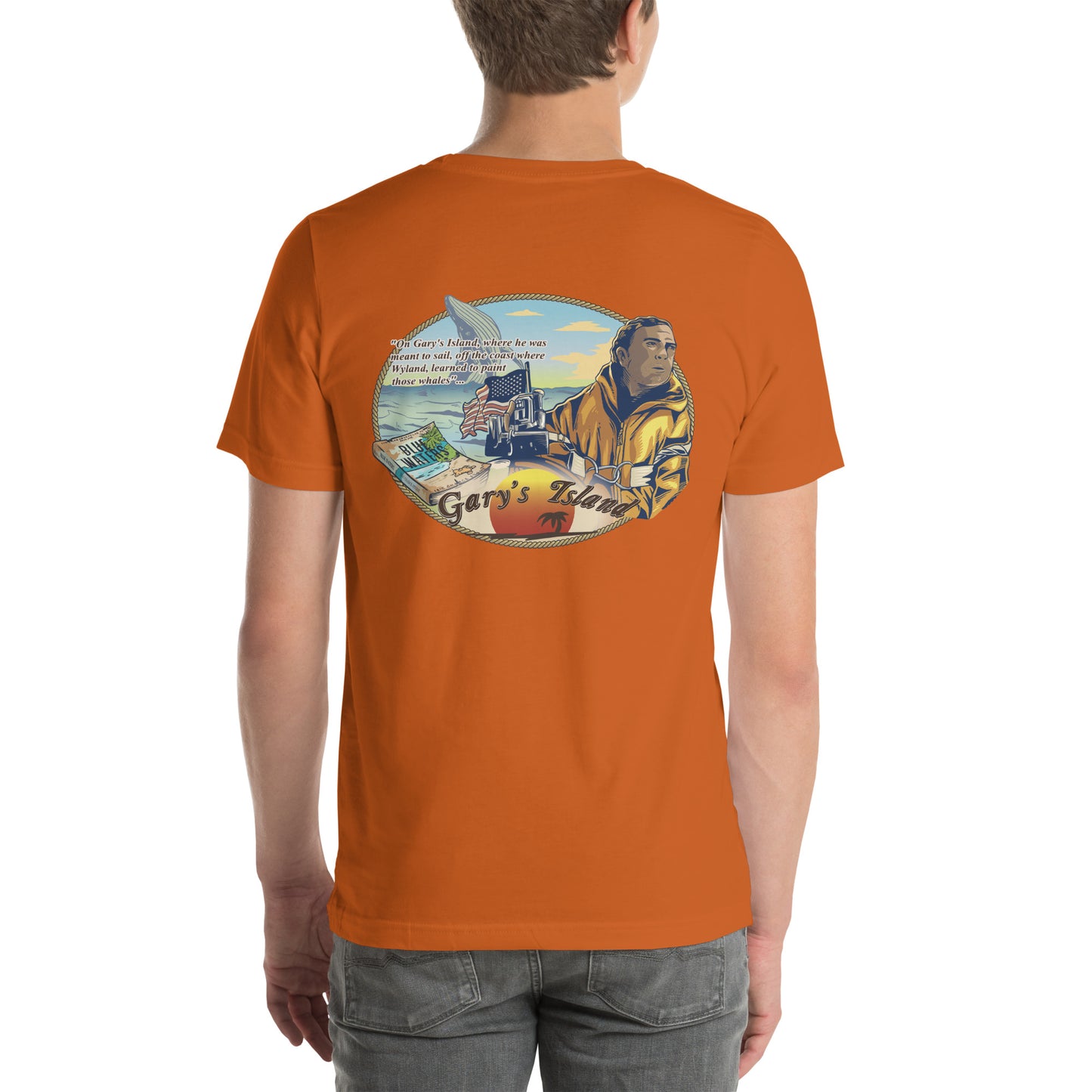 Gary's Island - Unisex t-shirt - Dark Colors