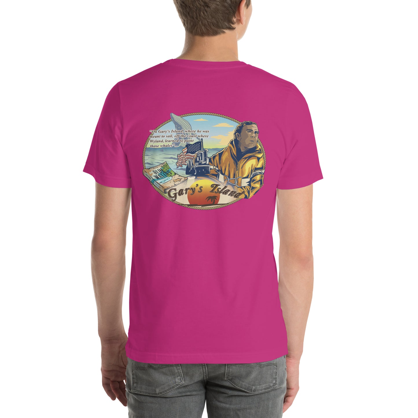 Gary's Island - Unisex t-shirt - Dark Colors