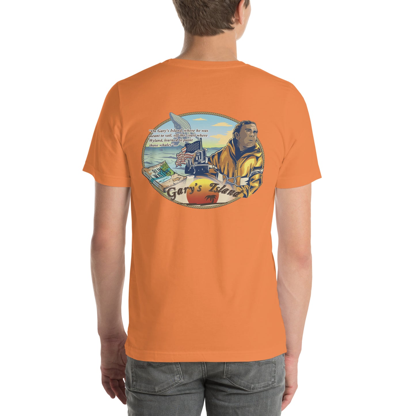 Gary's Island - Unisex t-shirt - Light Colors