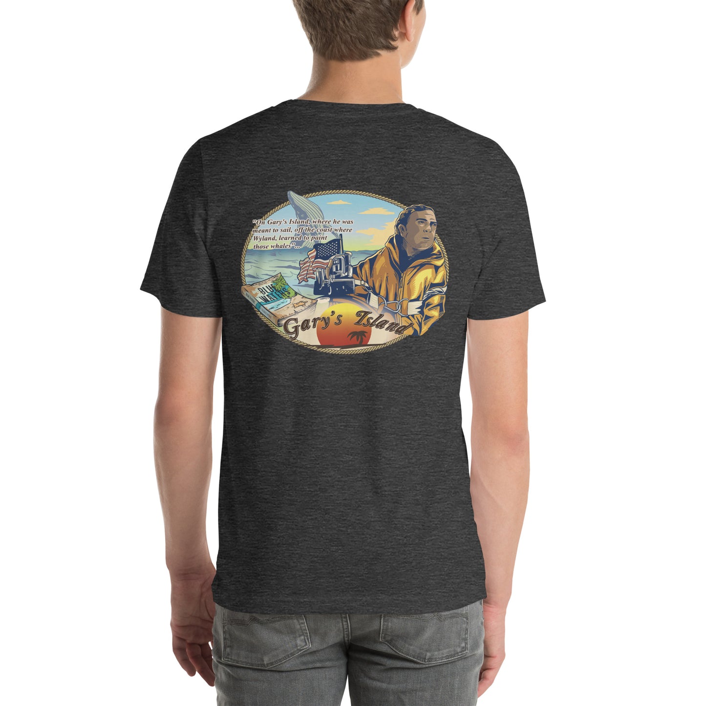 Gary's Island - Unisex t-shirt - Dark Colors