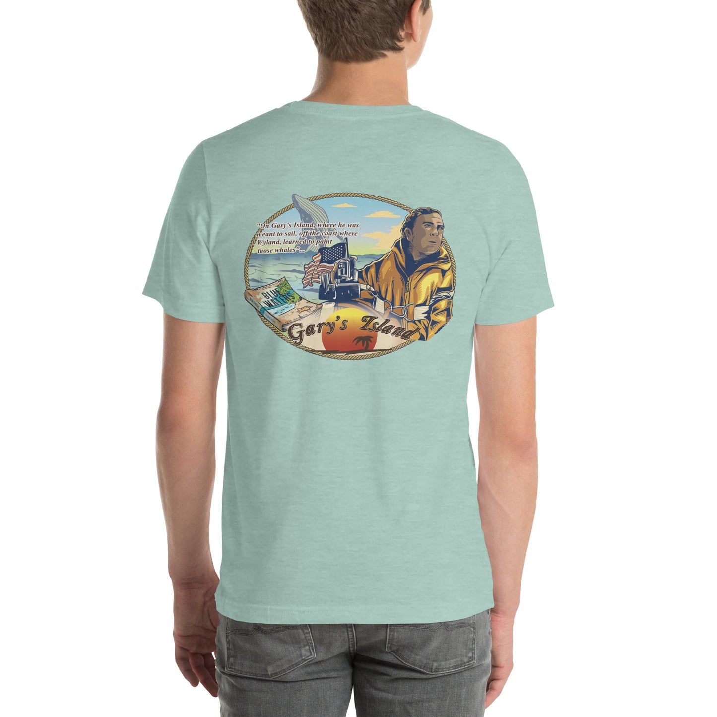 Gary's Island - Unisex t-shirt - Light Colors