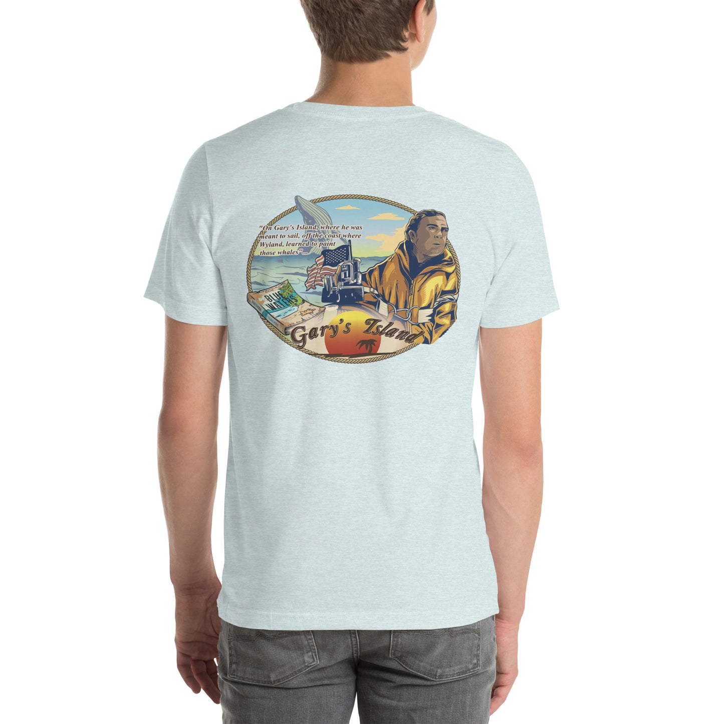 Gary's Island - Unisex t-shirt - Light Colors