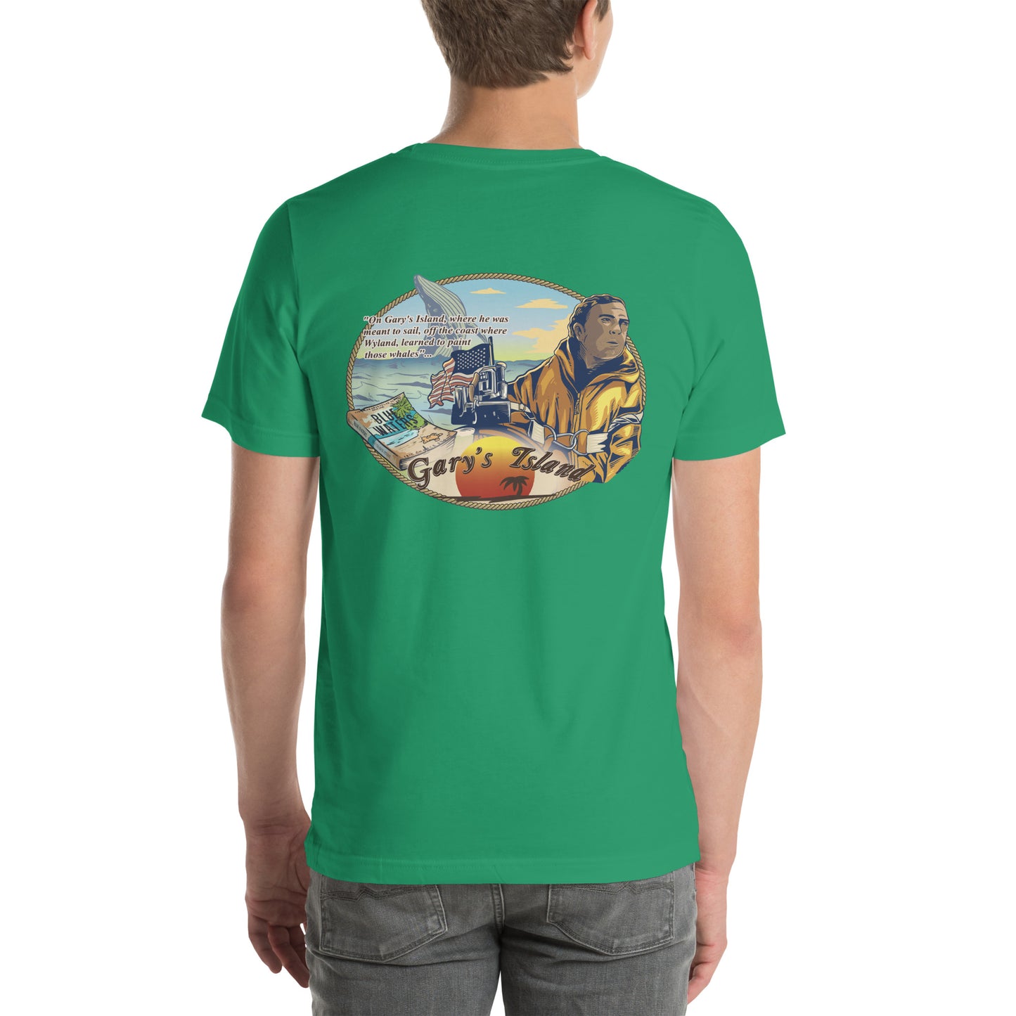 Gary's Island - Unisex t-shirt - Dark Colors