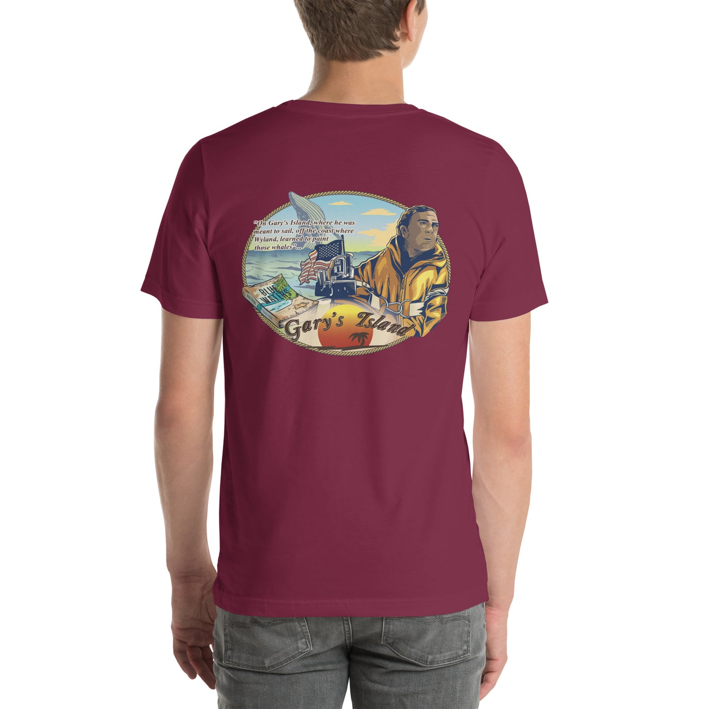 Gary's Island - Unisex t-shirt - Dark Colors