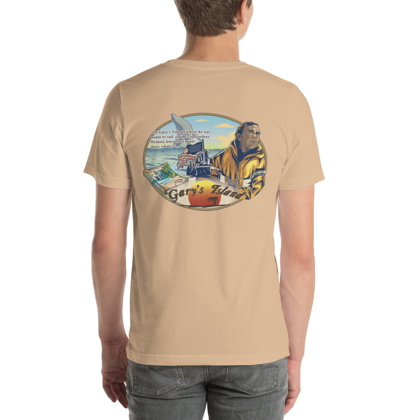 Gary's Island - Unisex t-shirt - Light Colors