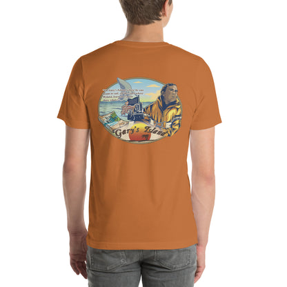 Gary's Island - Unisex t-shirt - Dark Colors
