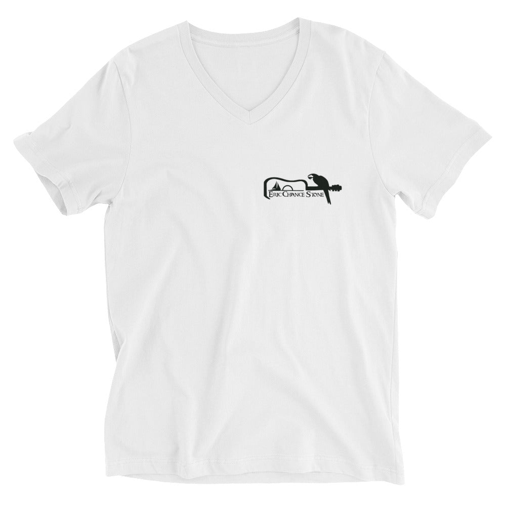 Gary's Island Unisex Short Sleeve V-Neck T-Shirt
