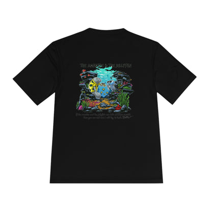 Manatee & The JellyFish Unisex Moisture Wicking Tee