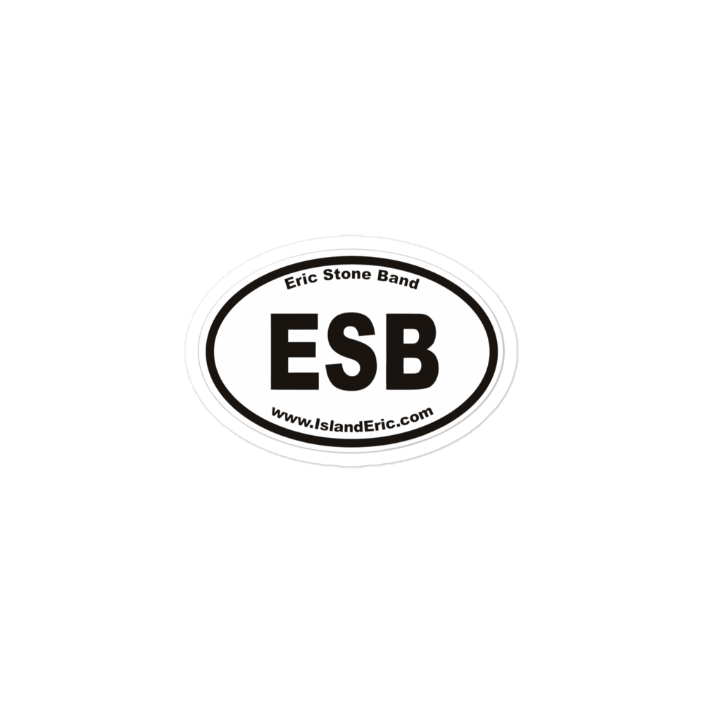 Chance Stone Eric Stone Band Stickers – Eric Chance Stone - Author