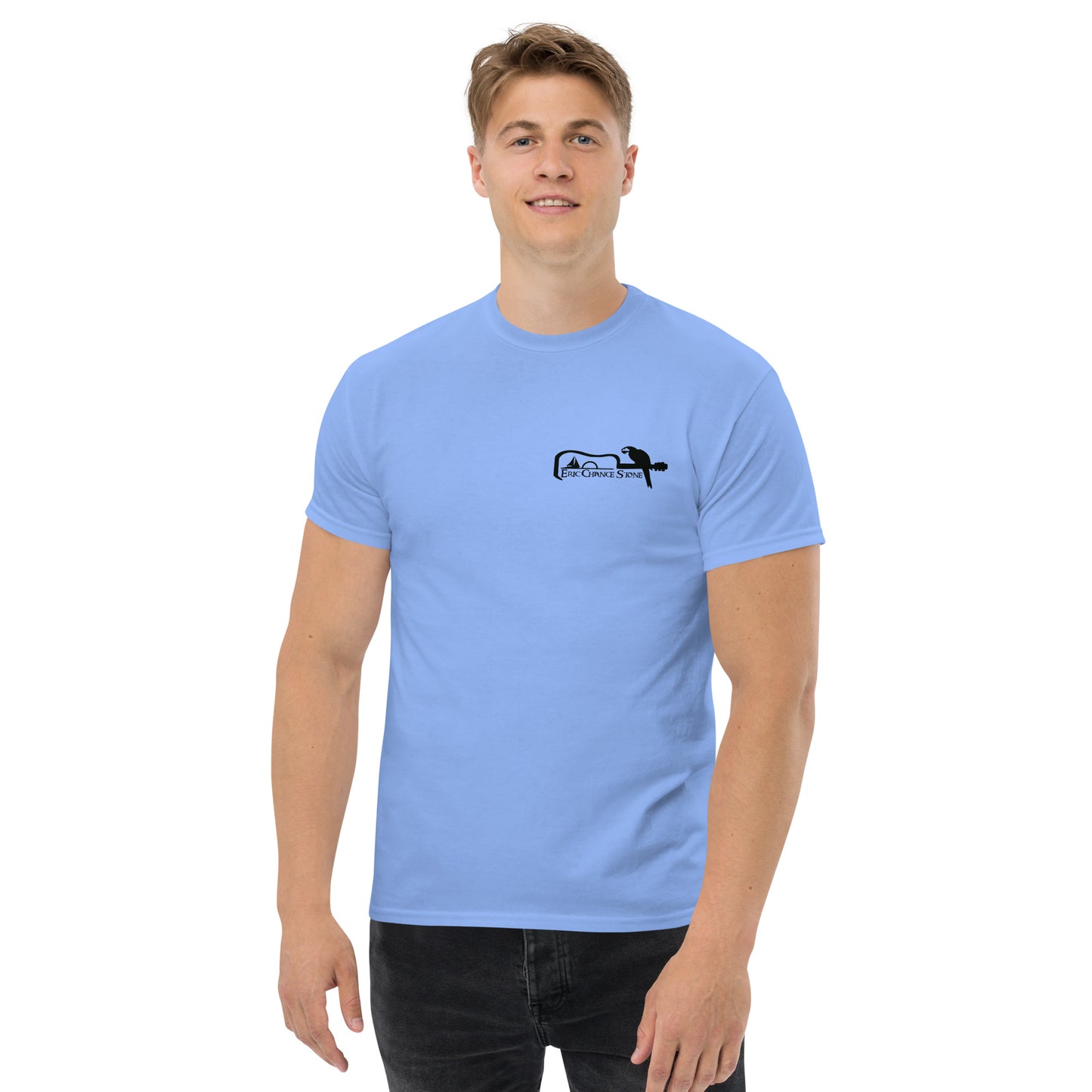 Manatee & The JellyFIsh - Blue JellyFish - Men's classic tee - Light Colors