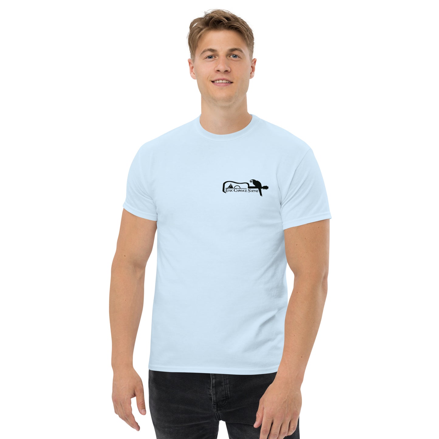 Manatee & The JellyFIsh - Blue JellyFish - Men's classic tee - Light Colors