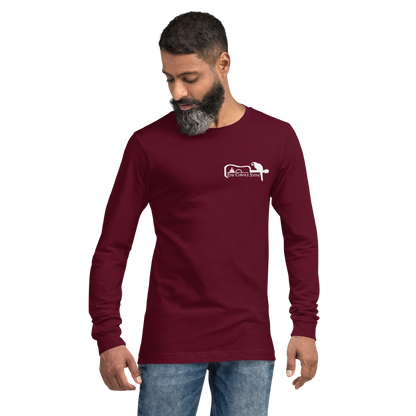 Manatee & The JellyFIsh Unisex Long Sleeve Tee - Darker Colors