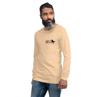 Manatee & The JellyFIsh - Unisex Long Sleeve Tee - Light Colors