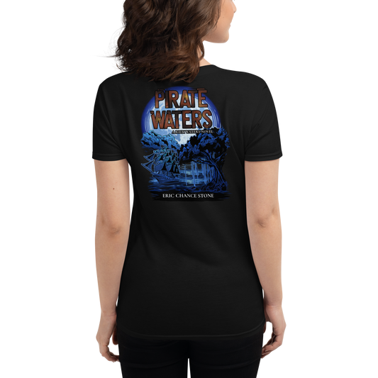 Pirate Waters - Women's cut short sleeve t-shirt