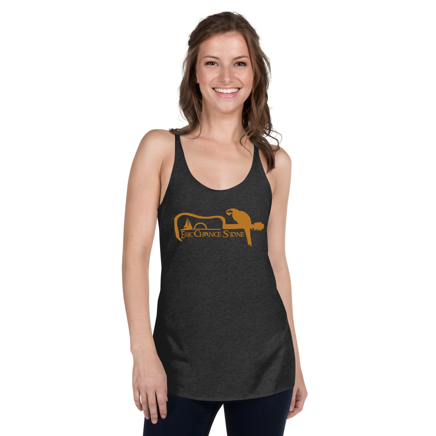 ECS Logo - Women's Racerback Tank